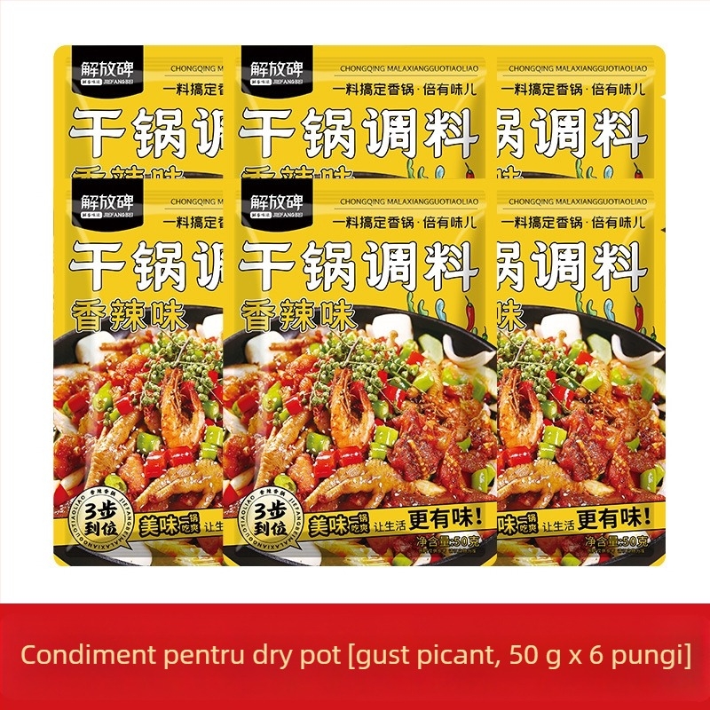 Condiment Sichuan pentru oală uscată – 50 g, brand Liberation Monument, termen de valabilitate 12 luni, depozitare la temperatura camerei