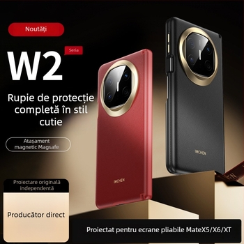 Carcasă box cu acoperire totală pentru Huawei Mate X5/X6/Xt — material PC, finisaj mat, suport, protecție împotriva căderilor, anti-amprente