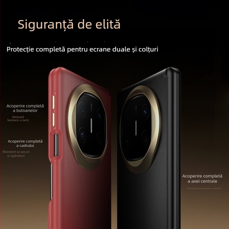 Carcasă box cu acoperire totală pentru Huawei Mate X5/X6/Xt — material PC, finisaj mat, suport, protecție împotriva căderilor, anti-amprente