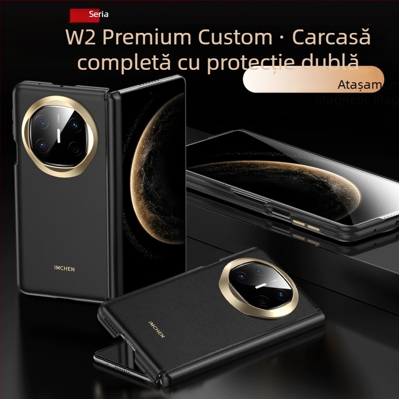 Carcasă box cu acoperire totală pentru Huawei Mate X5/X6/Xt — material PC, finisaj mat, suport, protecție împotriva căderilor, anti-amprente