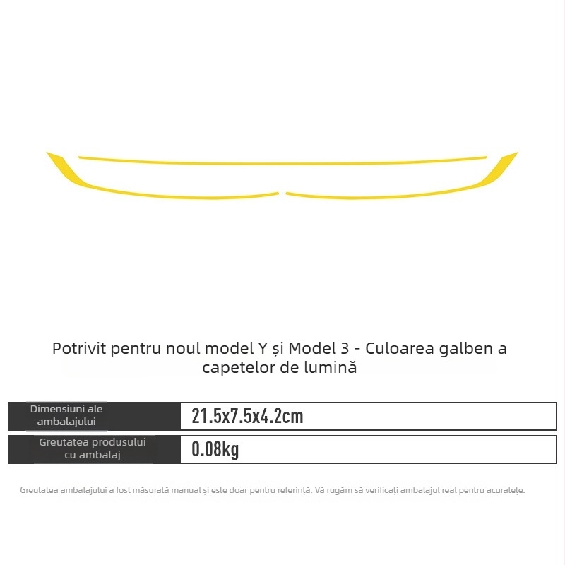 Film de schimbare a culorii farurilor pentru noile Model Y și Model 3 | Material TPU | Garanție de 5 ani | Ximo Technology