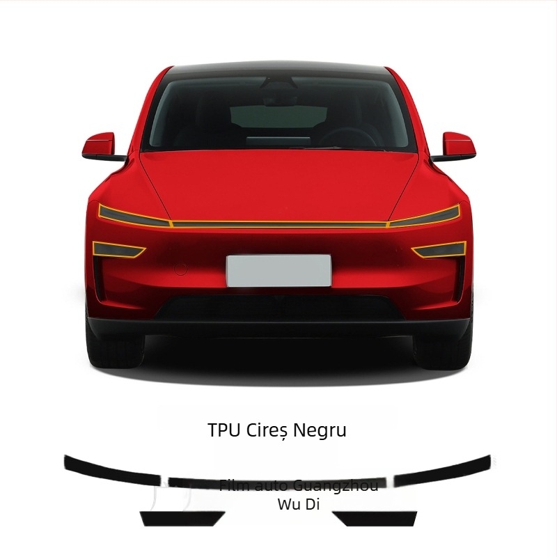 Model Y 2025 Juniper TPU Film cu suprafață care schimbă culoarea (JWUDMVP; TPU; Model Y 2025; Film)