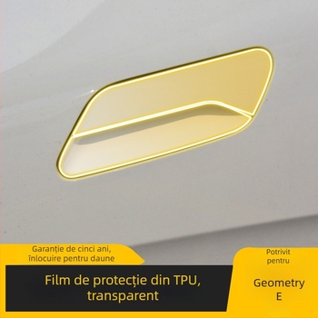 Geely Geometry E folie protectoare PET pentru ecranul consolei centrale; potrivire universală; rezistență la temperaturi înalte și scăzute.
