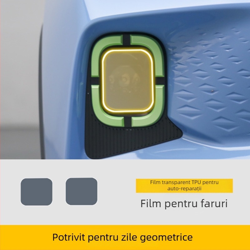 Geely Geometry E folie protectoare PET pentru ecranul consolei centrale; potrivire universală; rezistență la temperaturi înalte și scăzute.