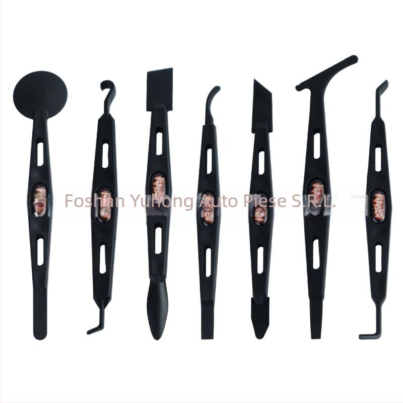 Coolness Set Racletă pentru folie auto cu margine magnetică, Material PP, Personalizare disponibilă