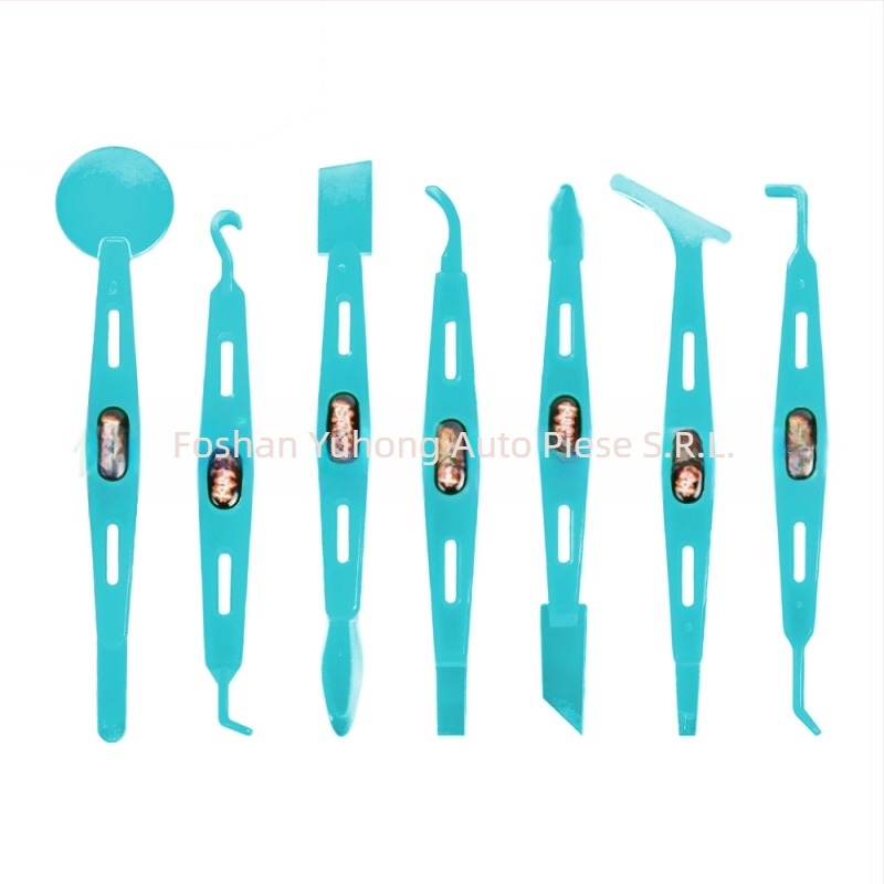 Coolness Set Racletă pentru folie auto cu margine magnetică, Material PP, Personalizare disponibilă