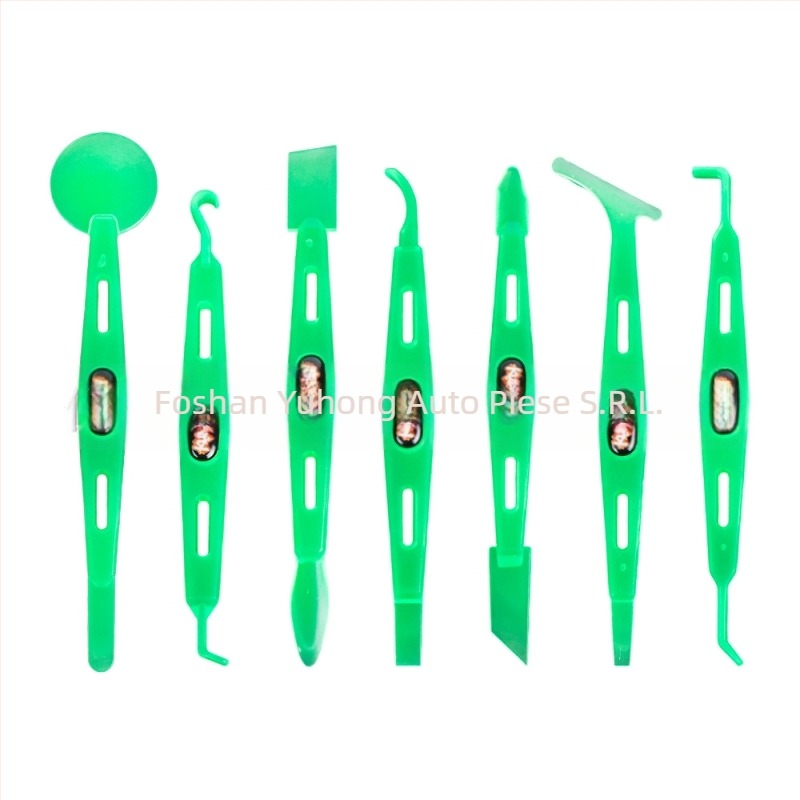 Coolness Set Racletă pentru folie auto cu margine magnetică, Material PP, Personalizare disponibilă