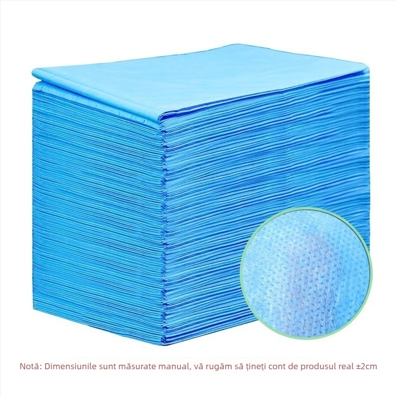Cearșaf de pat de unică folosință, din țesătură nețesută, gros, rezistent la ulei, impermeabil, respirabil, pentru hoteluri și spa