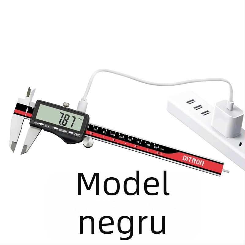 Caliper digital cu ecran mare – precizie înaltă, etichetă privată (Brand: DITRON, Tip: caliper digital)