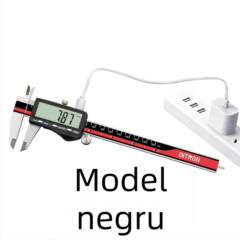 Caliper digital cu ecran mare – precizie înaltă, etichetă privată (Brand: DITRON, Tip: caliper digital)