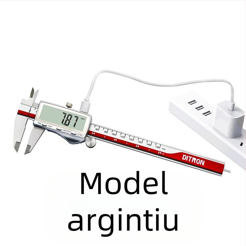 Caliper digital cu ecran mare – precizie înaltă, etichetă privată (Brand: DITRON, Tip: caliper digital)