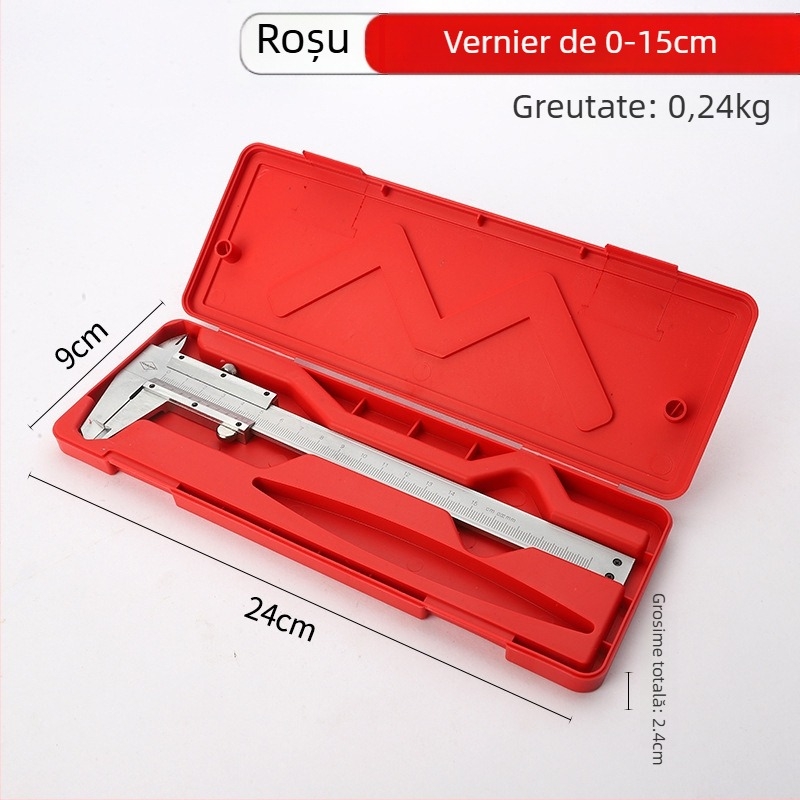 Caliper digital din oțel carbon - măsurare diametru interior și exterior, precizie înaltă, afișaj electronic