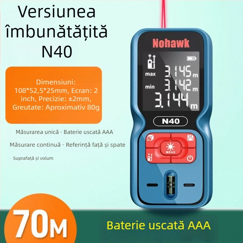 Distanțimetru cu laser - instrument de măsurare portabil (Tip: distanțimetru cu laser; Brand: Altă; Import: Nu)