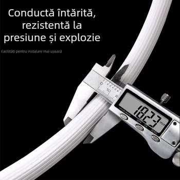Extensie țevi alimentare mașină de spălat - Explosion-Proof; materiale: plastic, oțel inoxidabil, alamă; presiune nominală: 2; temperatură de funcționare: 80; montaj: pe perete; material conectare: plastic, oțel inoxidabil, alamă