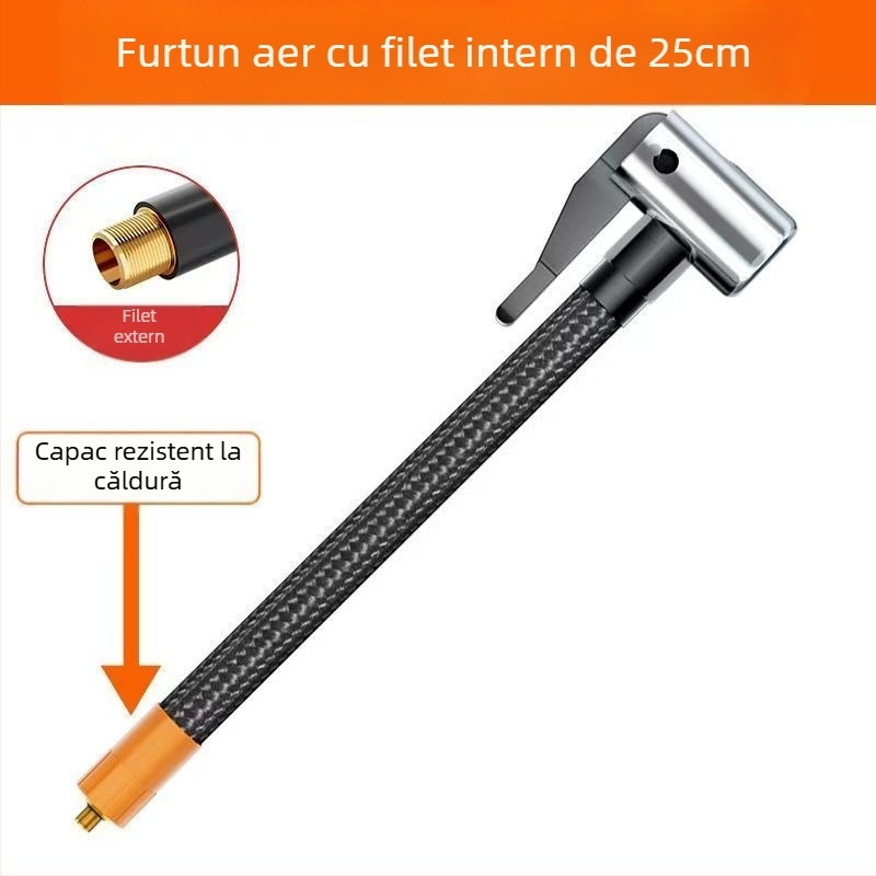Pompa de aer pentru mașină Youpinte cu afișaj digital, 12V, 280W+, baterie reîncărcabilă, flux de aer 45 L/min