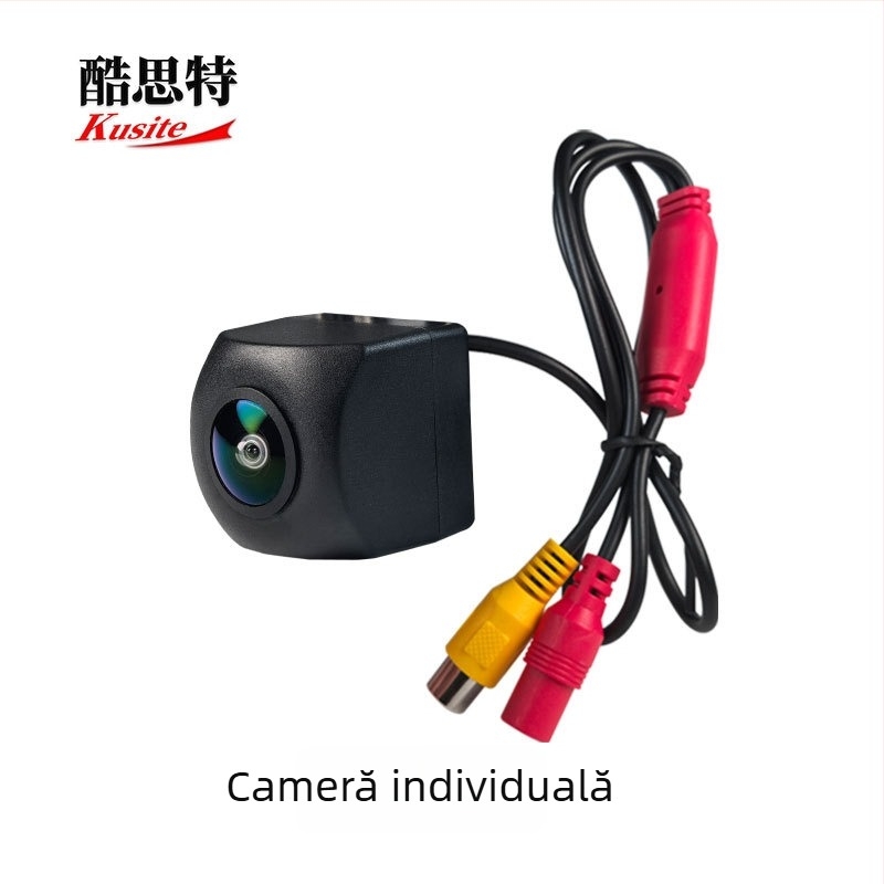 Cameră pentru oglinda retrovizoare a mașinii cu ecran mare Android, AHD-720p, vizionare nocturnă cu stele, unghi 180°, alimentare 12V, model Kst-ahd-4k aurora