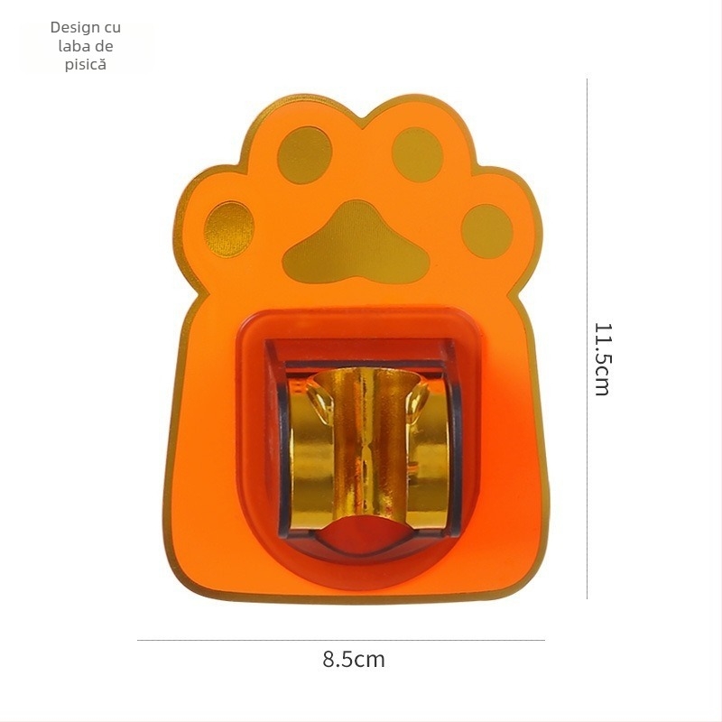 Suport pentru duș pentru perete, fără găuri, suport reglabil pentru capul de duș — Model B1177; din plastic, finisaj electroplacat; Auspicious Charm.