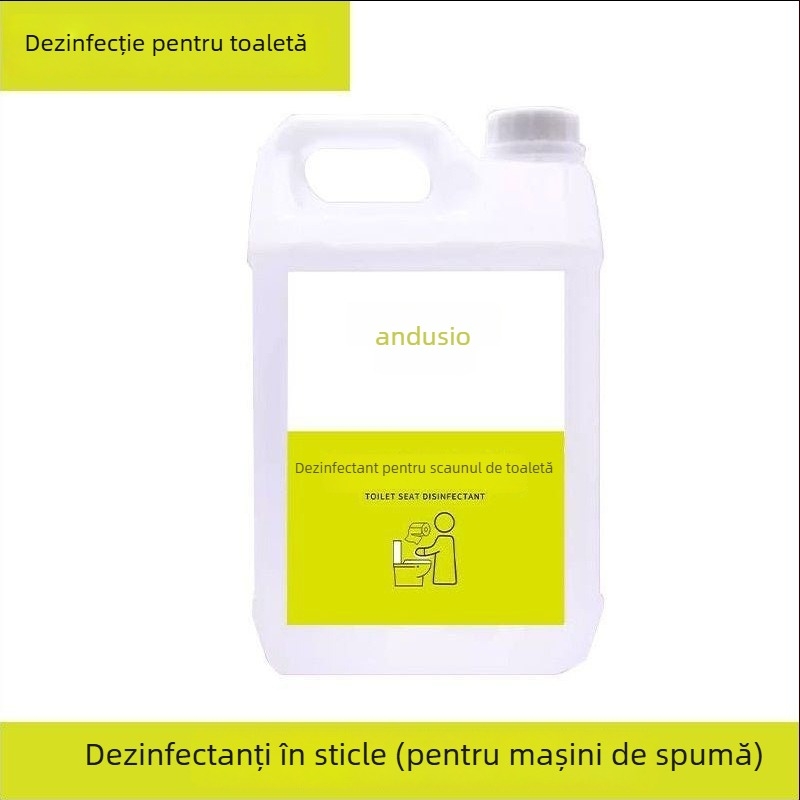 Dispenser de spumă dezinfectant pentru toaletă, montat pe perete, acționare manuală, ABS material, greutate 0,5 kg