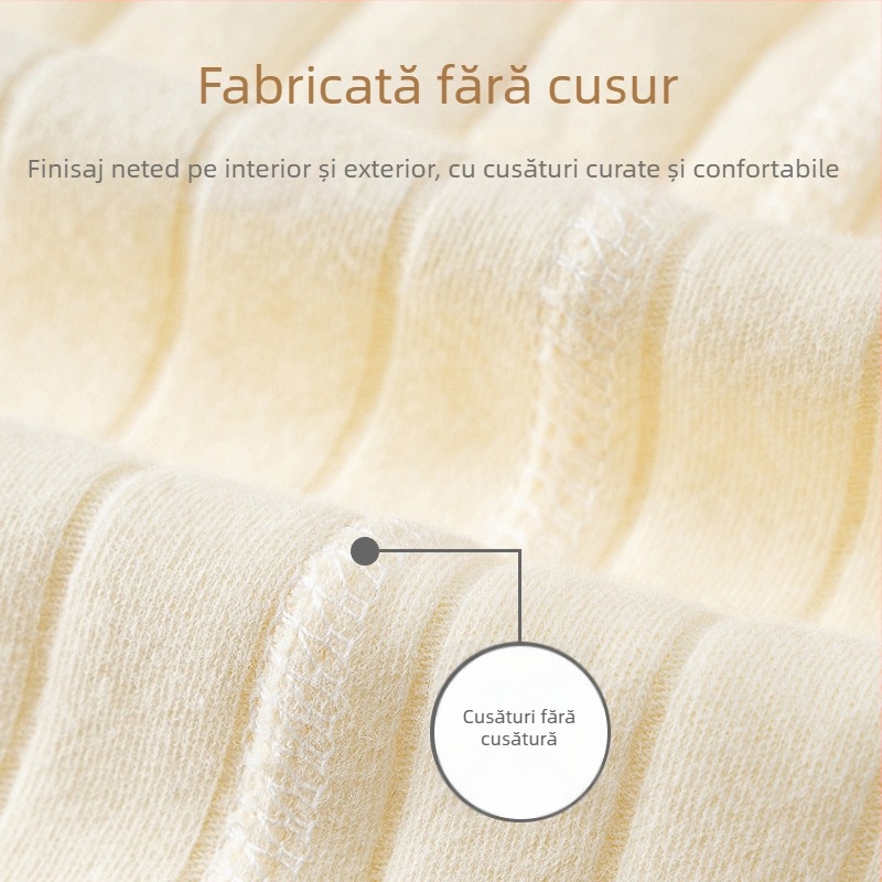 Set bebeluș primăvară-toamnă din bumbac 95%, unisex, tricou cu mânecă lungă și pantaloni lungi, menține căldura