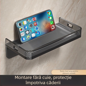 Suport pentru telefon în toaletă, montaj pe perete, fără găuri, plastic, model ESJJ