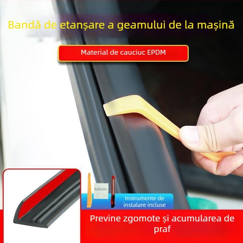 Etanș Mecanic pentru fereastra auto – bandă etanșare pentru geam, model 43O90EUK; material etanșare: Dehydration Sticker; model compatibil: 1