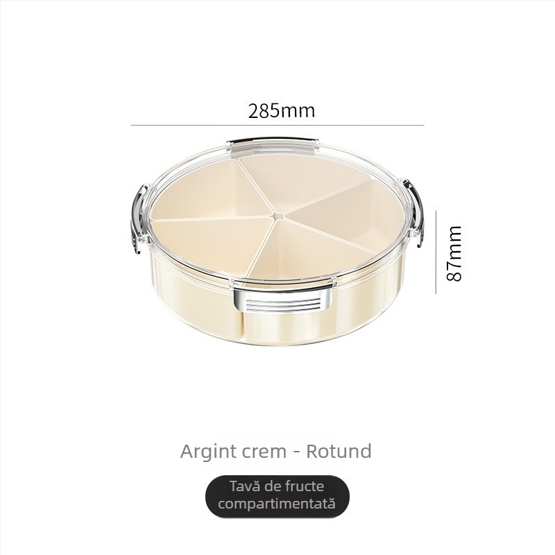 Vas de fructe, din plastic, stil simplu (Lansat în 2023; Calitate premium)