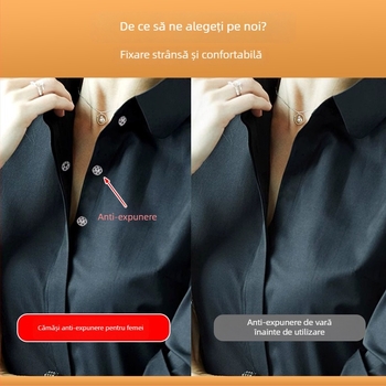 Nasturi ascunși din nylon pentru paltoane, jachete și haine pentru copii – încuietoare invizibilă, anti-expunere, Xiangyu