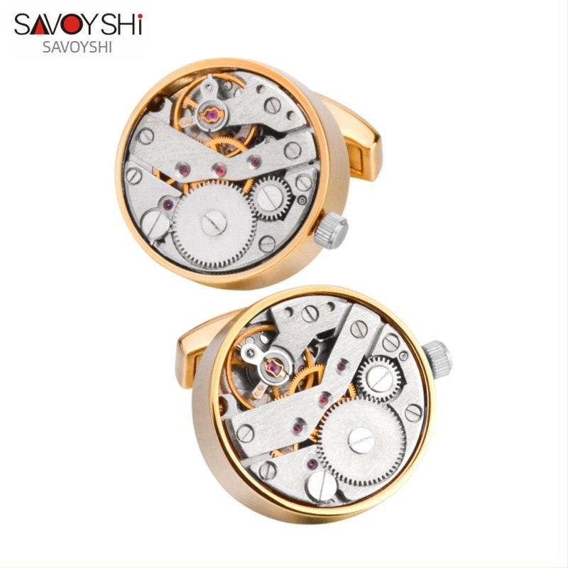 Manșete Savoshi – Unisex, Geometric, Mișcare Punk, Rotire, Posibilitate de gravură