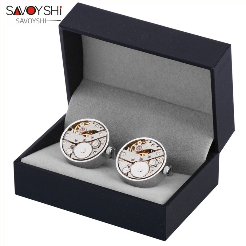 Manșete Savoshi – Unisex, Geometric, Mișcare Punk, Rotire, Posibilitate de gravură