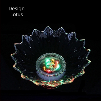 Tăviță de fructe din acrilic cu LED, stil chinezesc, calitate de primă clasă — Hongshou Electronics Co., Ltd.