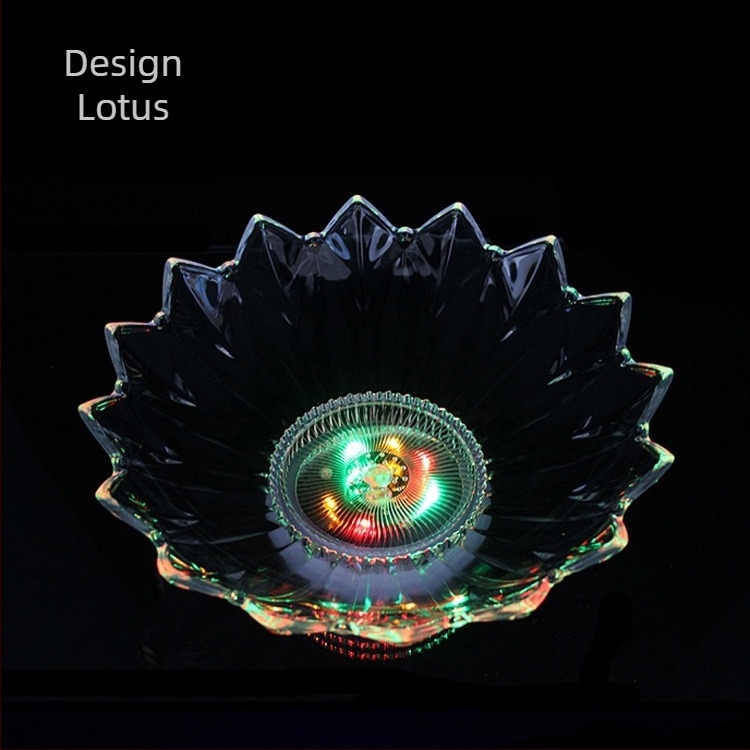 Tăviță de fructe din acrilic cu LED, stil chinezesc, calitate de primă clasă — Hongshou Electronics Co., Ltd.