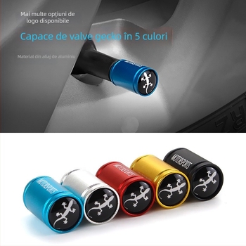 Capac de ventil tubeless, aliaj din cupru, cavitatea miez obișnuită, montare cu șurub, model Frosted valve cap