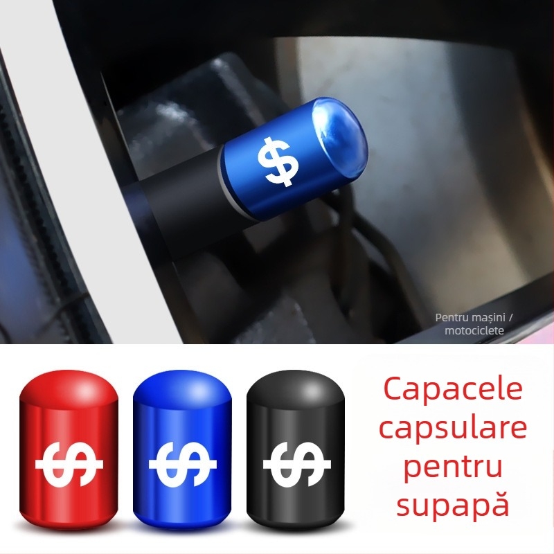 Capac ventile tubeless, cupru, Double Heng, cavitate a nucleului obișnuit, montaj cu șurub