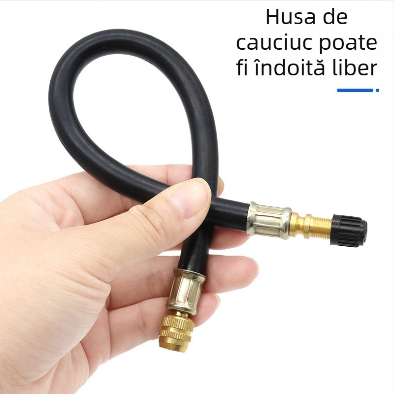 Extensie pentru valve de cauciuc pentru anvelope – țeavă de umflare și conector de valve, QST EXPRESS, pentru Oceania