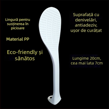 Spatulă de gătit, antiaderentă, design vertical, ABS de calitate alimentară, compatibilă cu rice cooker-ul Supor