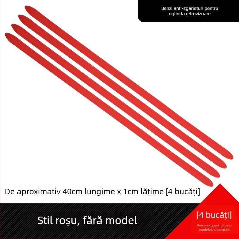 Bandă de protecție a ușii anti-coliziune, latex, model extins, aplicație universală