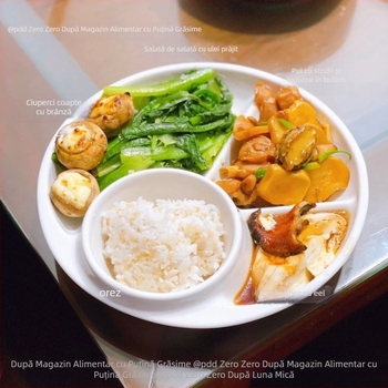 Farfurie de masă cu patru compartimente, circulară, din plastic, pentru o persoană – turnată dintr-un singur corp, rezistentă la cădere, necompatibilă cu microundele