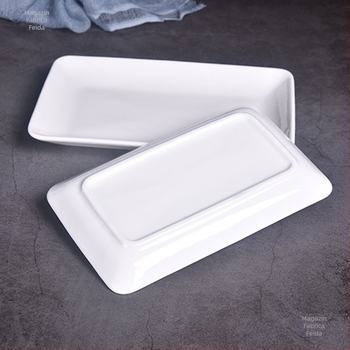 Farfurie dreptunghiulară - Feida, Material: floare de mătase, Model: 69850, Stil: Simplu