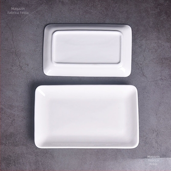 Farfurie dreptunghiulară - Feida, Material: floare de mătase, Model: 69850, Stil: Simplu