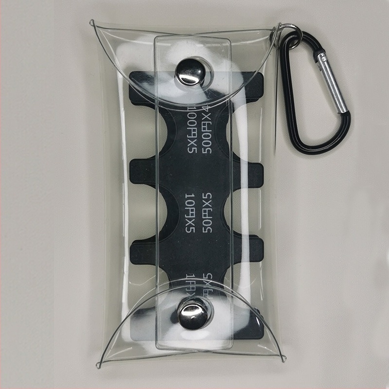 Portofel pentru monede, material PU, căptușeală PVC, design unisex, potrivit pentru depozitare casnică.