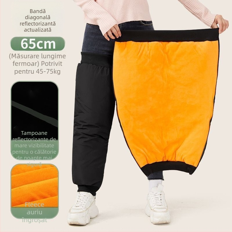 Protecții pentru genunchi pentru motocicletă electrică, rezistente la vânt, căptușite cu fleece, protecție groasă împotriva frigului; Articol 202587, Brand Other, În stoc, Pentru adulți, Primăvara 2025