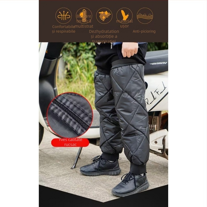 Ai you Protecție de iarnă pentru genunchi pentru ciclism și alpinism – Protecție a gambelor, fibră de poliester, suport pentru picior