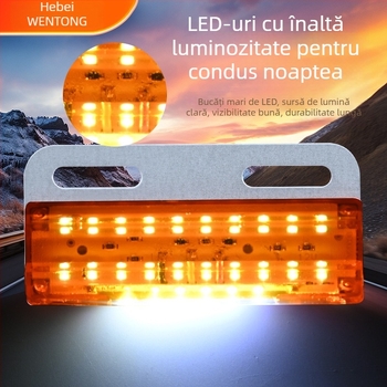 Lumină LED laterală pentru vanuri, model LED ground side light, construcție din fier, 12–24V