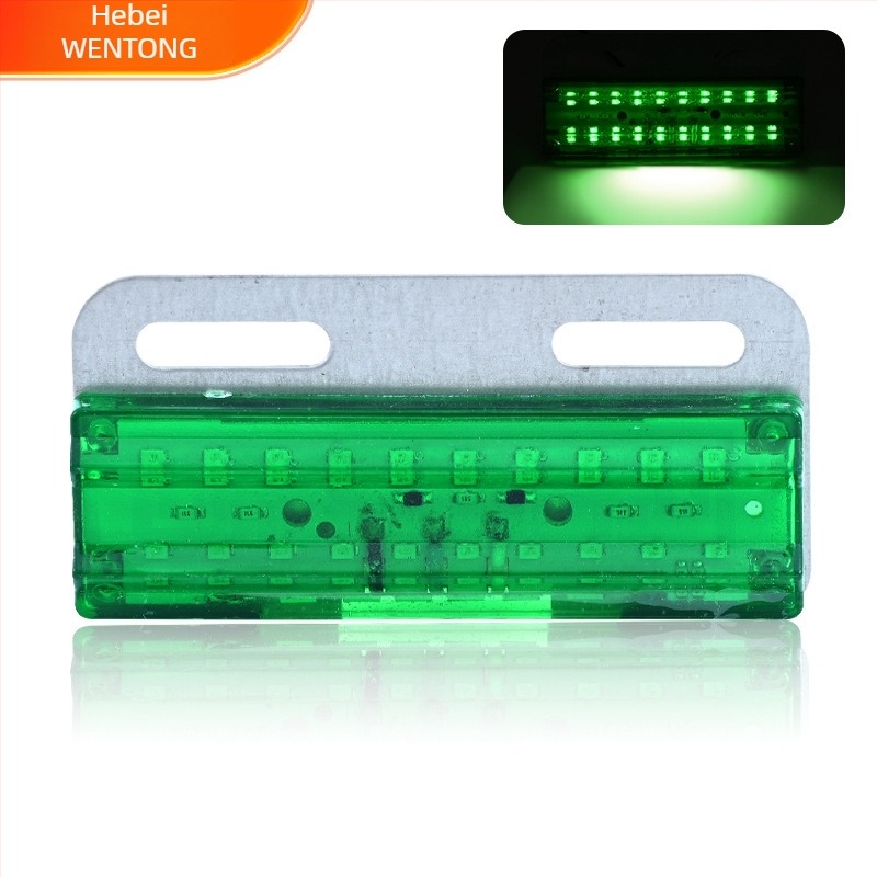 Lumină LED laterală pentru vanuri, model LED ground side light, construcție din fier, 12–24V