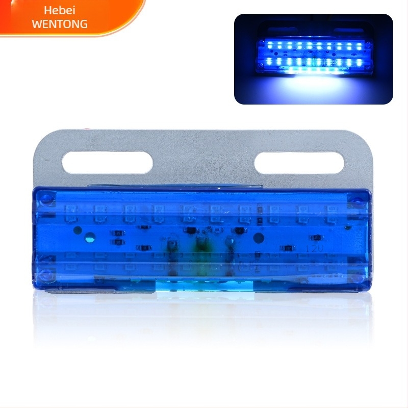 Lumină LED laterală pentru vanuri, model LED ground side light, construcție din fier, 12–24V
