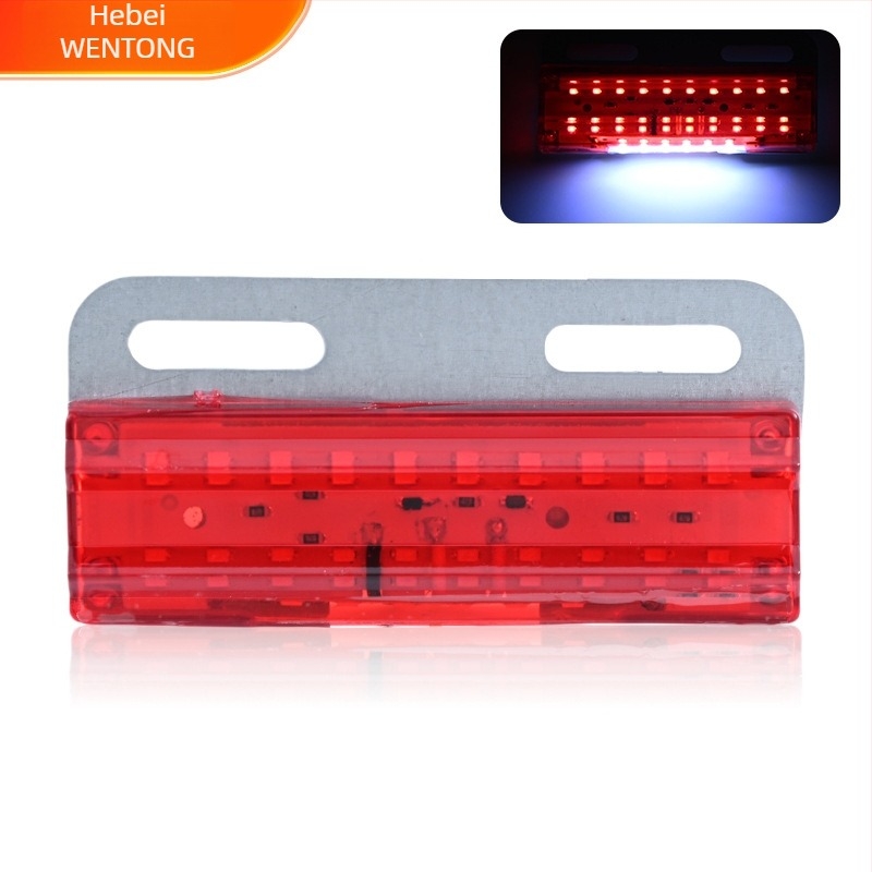 Lumină LED laterală pentru vanuri, model LED ground side light, construcție din fier, 12–24V