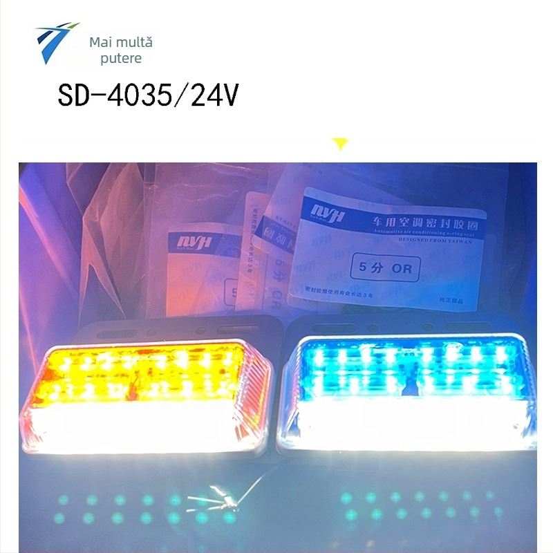 Sd-4035 LED faruri laterale pentru camioane – 8W, 24V, Plastic, Compatibil universal