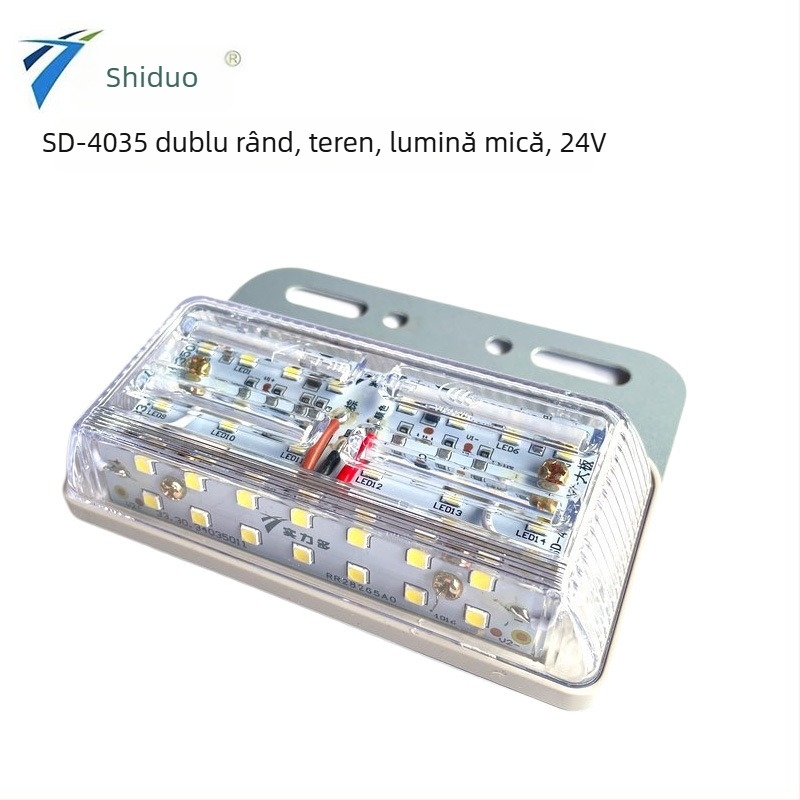 Sd-4035 LED faruri laterale pentru camioane – 8W, 24V, Plastic, Compatibil universal
