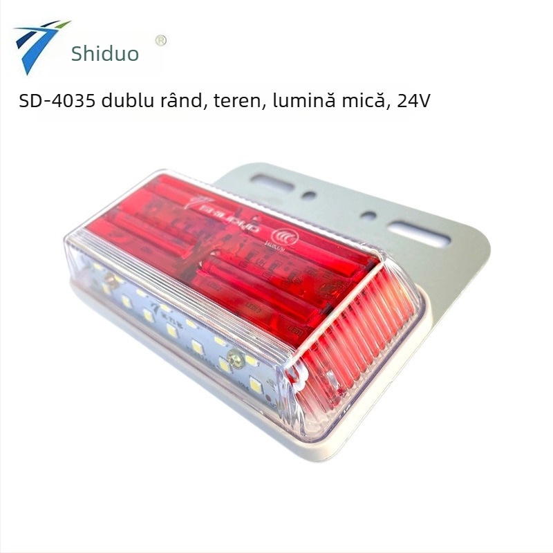 Sd-4035 LED faruri laterale pentru camioane – 8W, 24V, Plastic, Compatibil universal