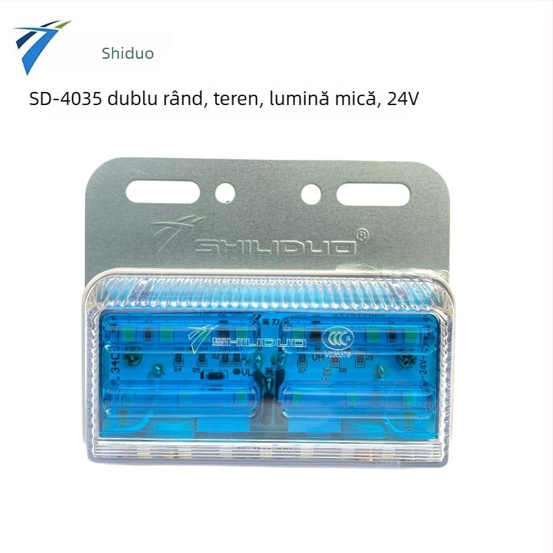 Sd-4035 LED faruri laterale pentru camioane – 8W, 24V, Plastic, Compatibil universal